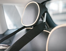 DOME 3 autobevestiging (ISOFIX riem) voor AirBuggy