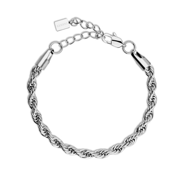 Twisted Rope Silver