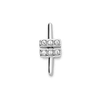 Mesh charm xena silver