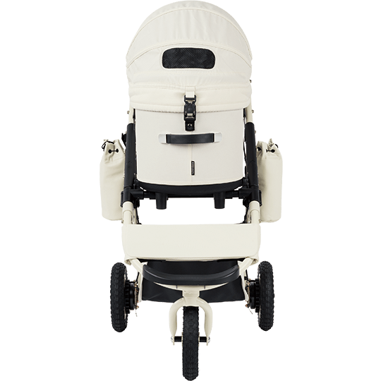 Premium Hondenbuggy AirBuggy Dome 3 Premier Large Ivory White – Ivoorwit