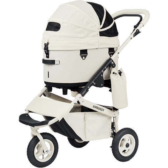 AirBuggy Dome 3 Premier Set Regular Ivory White - Luxe wandelwagen