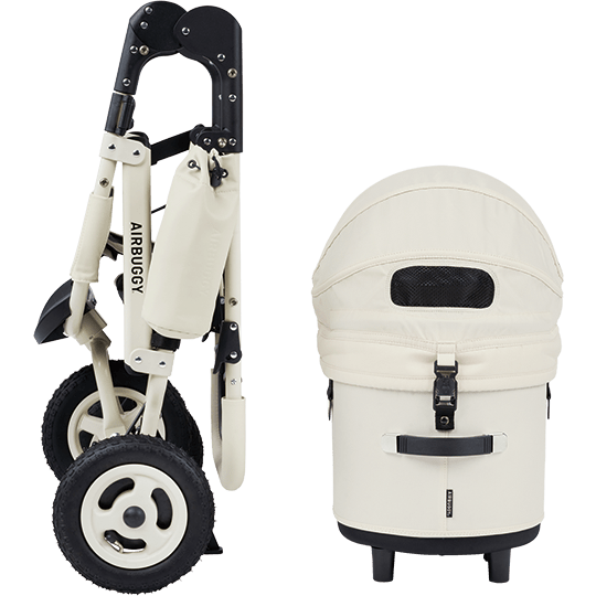 AirBuggy Dome 3 Premier Set Regular Ivory White - Luxe wandelwagen