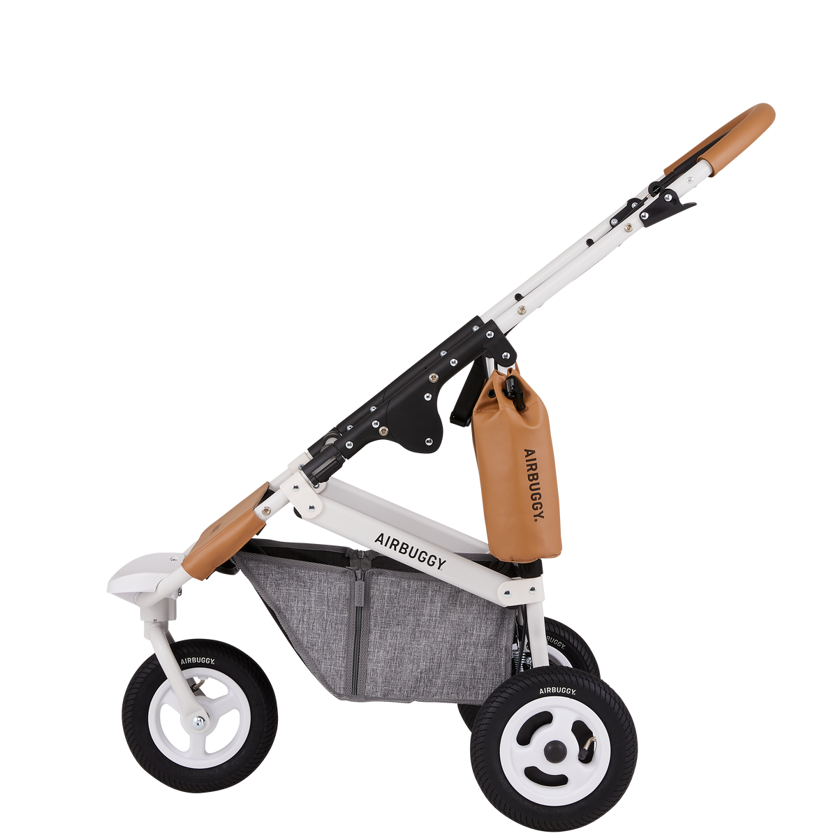 AirBuggy DOME 3 Large Earth Grey - Luxe hondenbuggy