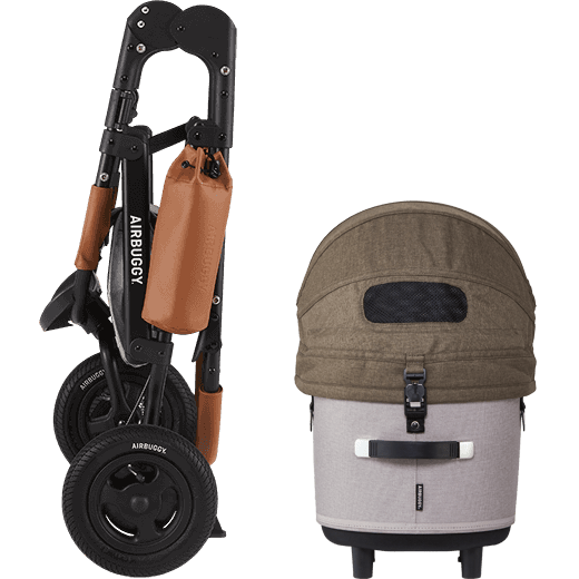 AirBuggy DOME 3 Brake Set - Regular - Cacao - Hondenbuggy
