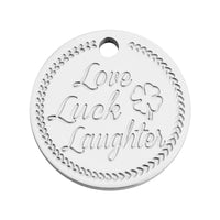 Coin clover silver