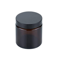 Glazen Pot - Bruin (incl. dop)