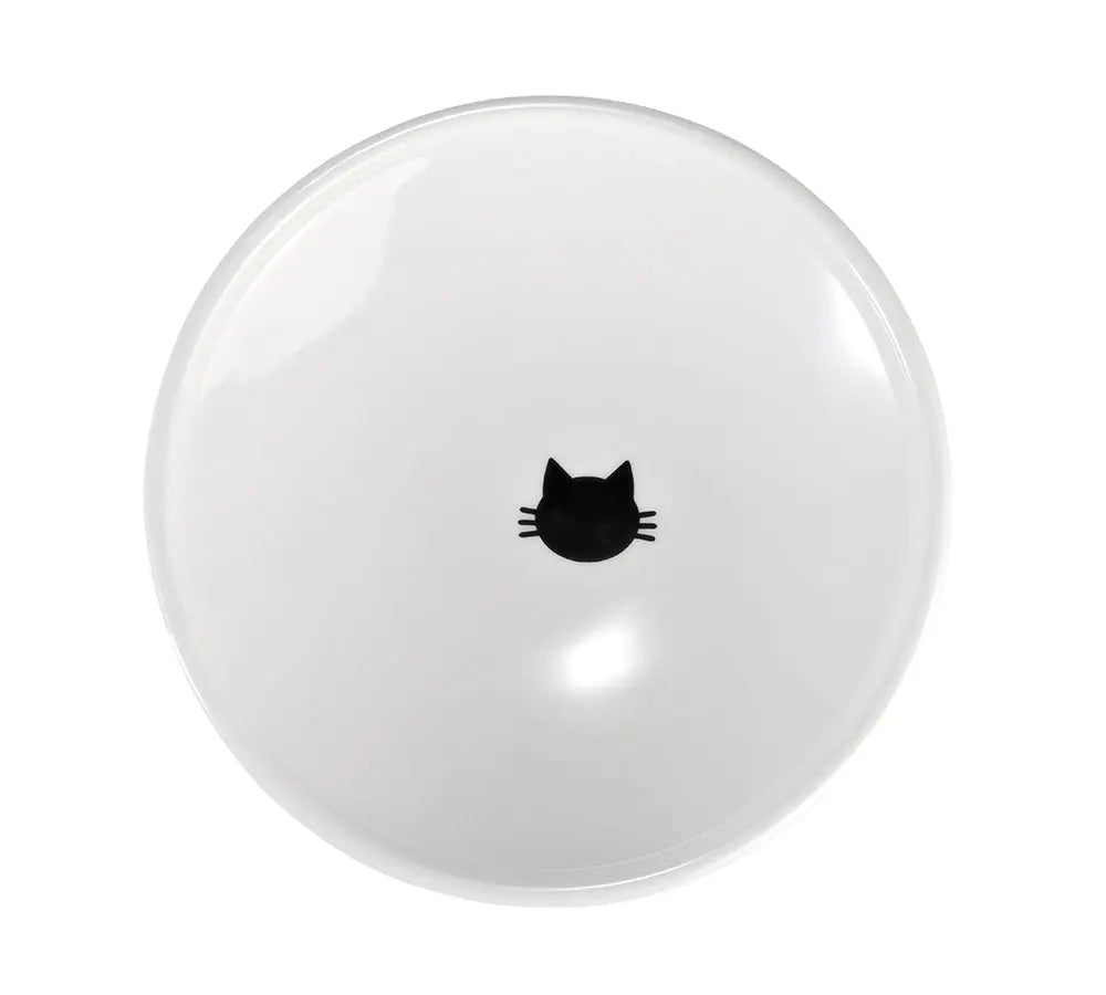 Luxe verhoogde kattenvoerbak - ergonomisch & porselein