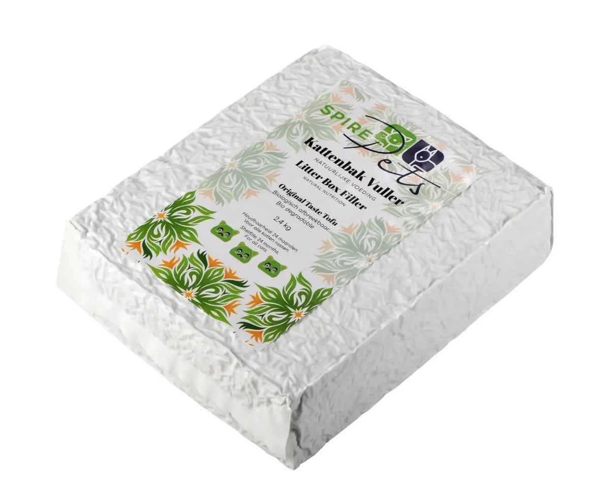 Tofu kattenbakvulling - Biologisch en geur verdrijvend 2.4 kg
